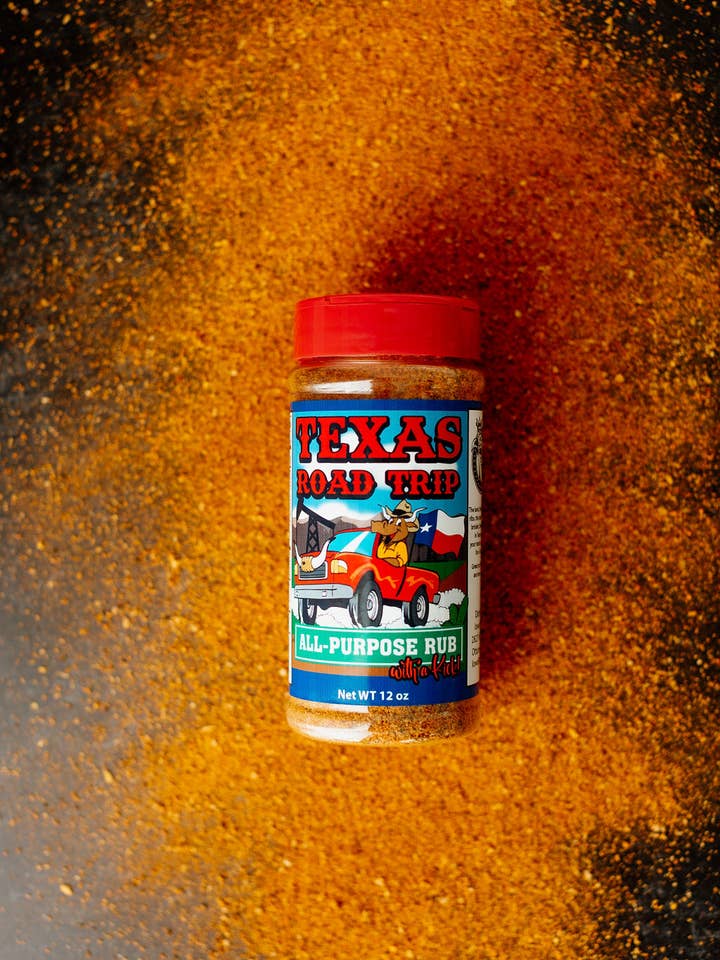 Texas Road Trip All Purpose Rub for wholesale by CornCookers BBQ Products