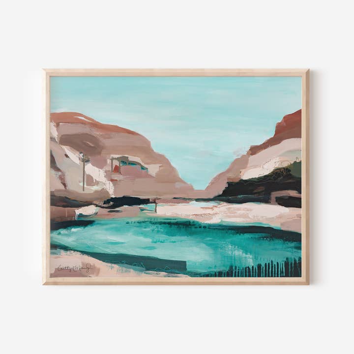 Stampa d'arte «Serpent's Daydream» 8x10" per la vendita all'ingrosso da parte di Caitlyn Mary Art