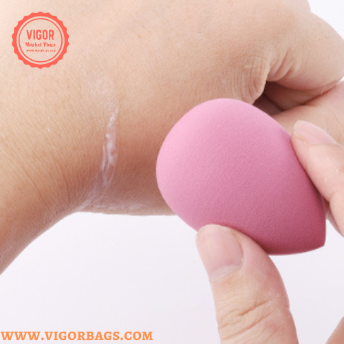 Farben mischen und anpassen VIGOR Make-up-Schwamm Set 8-teilig – Hochwertiger Make-up-Blenderschwamm, Mindestbestellmenge 10 Sets für den Großhandel auf Faire8