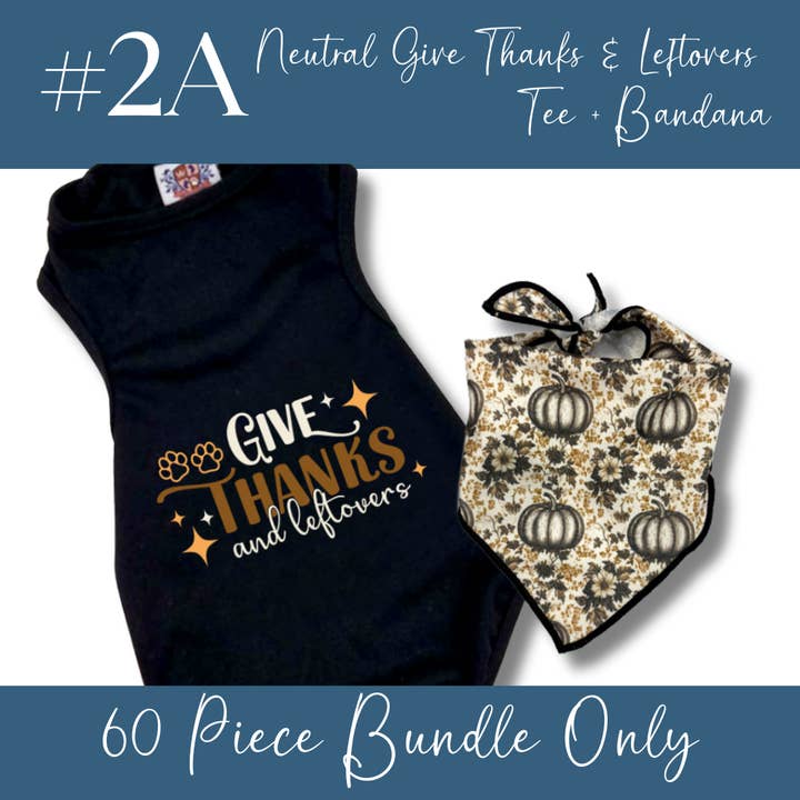 House of FurBaby - Wholesale Pet Costume - Cat/Dog - Pet Holiday Tee & Bandana Bundles-24 Pieces $204, $528 MSRP 20