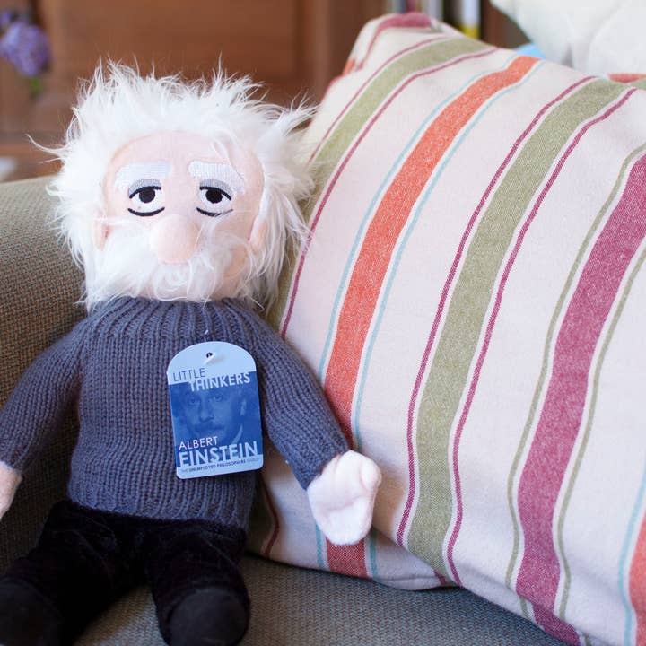 Unemployed Philosophers Guild - Venta al por mayor Peluche - Niños y bebés - Albert Einstein Pequeño Pensador