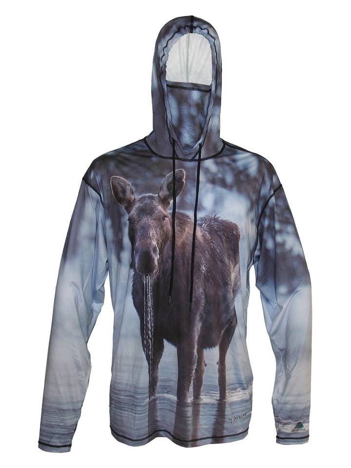 Cognito Brands, Inc. - Wholesale Hoodie - Men's - Moose Drool Sun Protective Wildlife Graphic Hoodie0