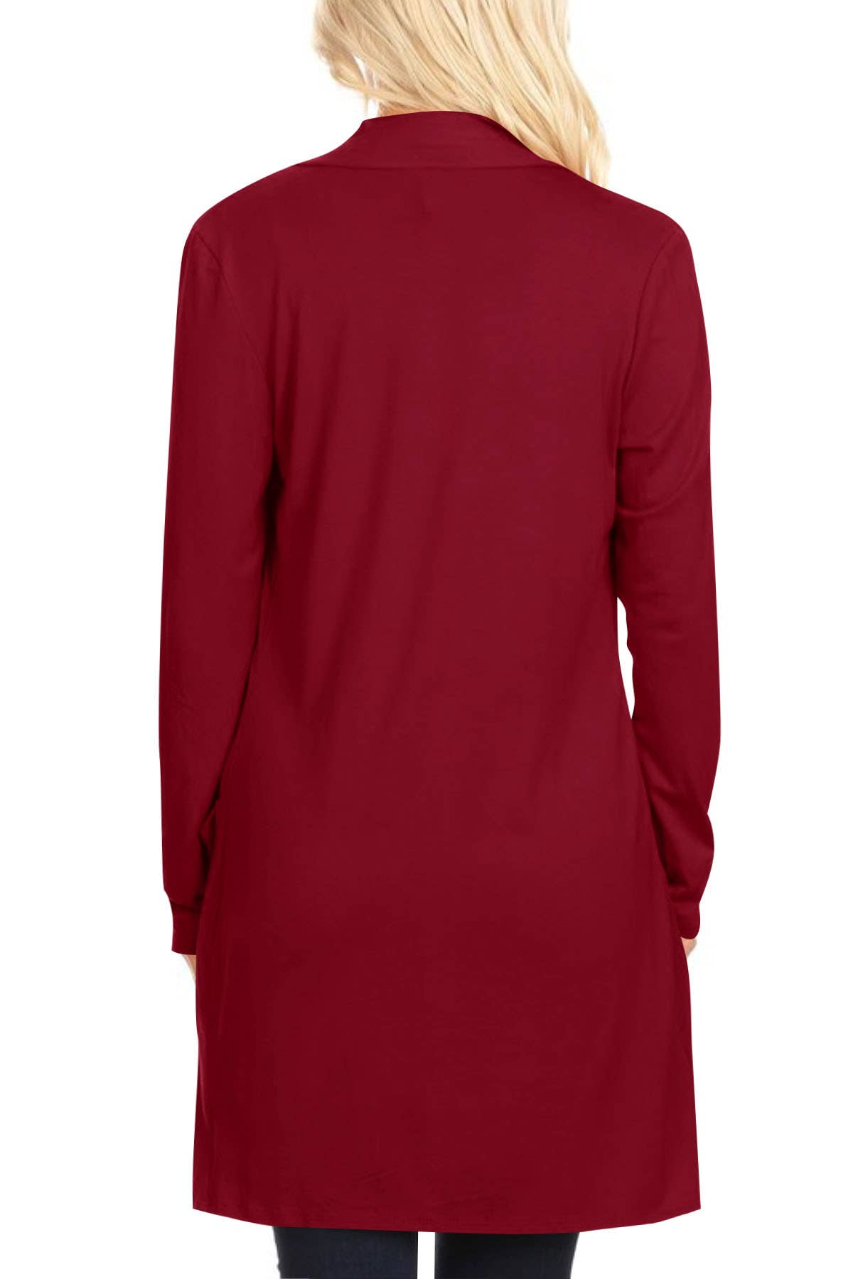 MOA COLLECTION - Wholesale Cardigan - Women's - Casual Solid Open Front Basic Cardigan Jacket16