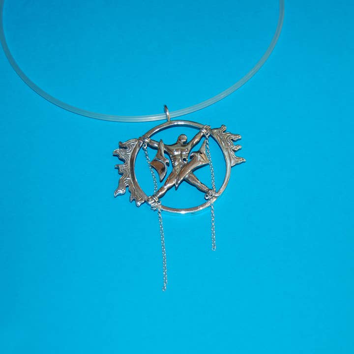 Kreitto jewels - Vendita all'ingrosso Collana con ciondolo/pendaglio - Ciondolo in argento mitologia greca «Prometeo»