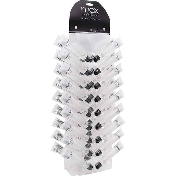 MAX CLEAR LIP GLOSS POLISH (36PCS) BOX SET for wholesale by Majestic Wholesale