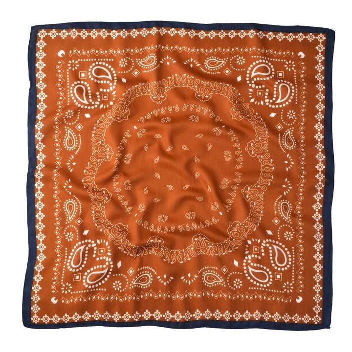 Funkyrel® Atzbranding Limited - Wholesale Scarf - Women's - Scarvii - Fashionable Paisley Square Scarf2