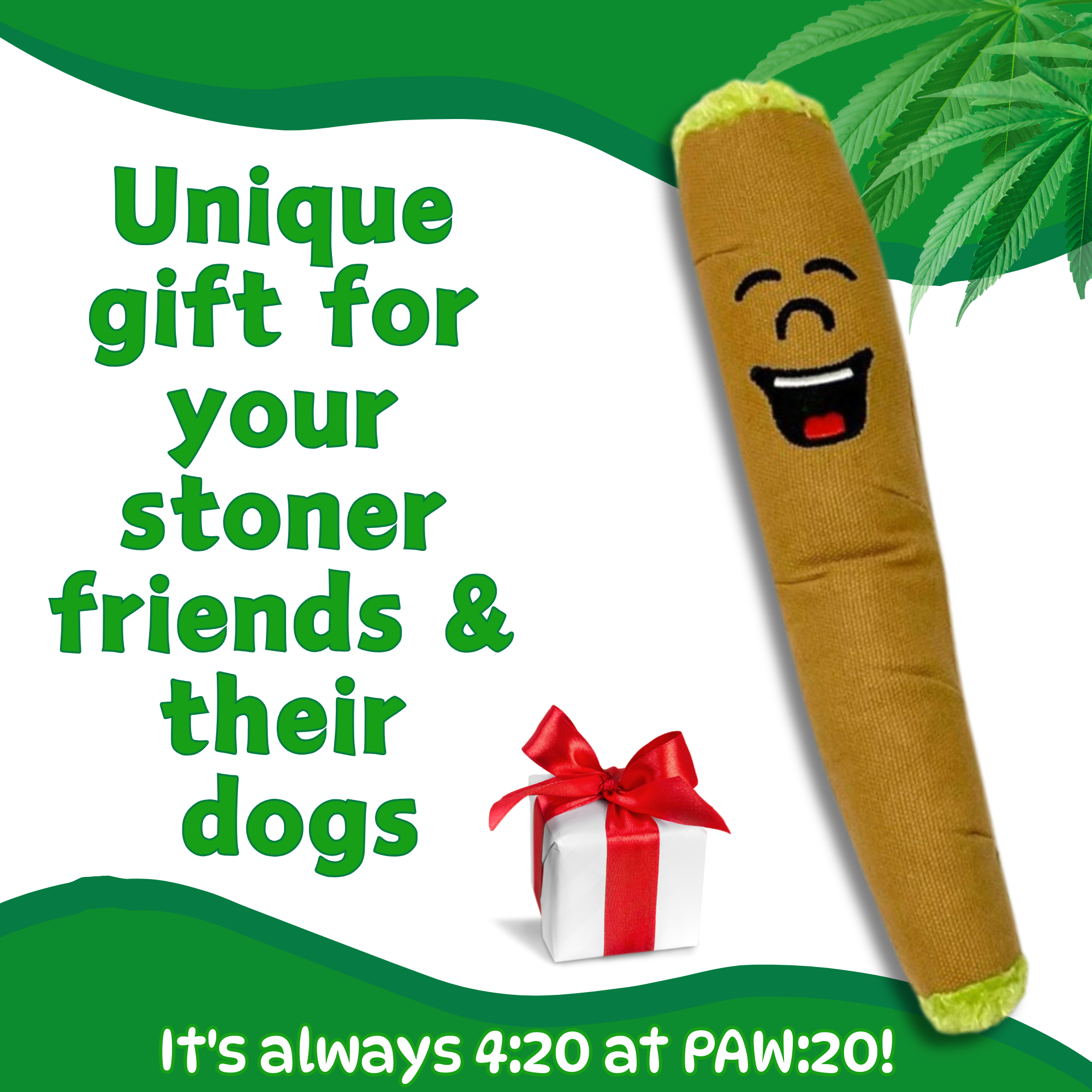 PAW:20 - Wholesale Pet Plush Toy - Dog - B the Blunt, Stuffed Parody Squeaker Dog Toy4