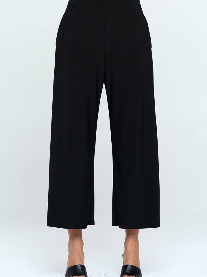 Calças Palazzo ITY com Bolsos Laterais - Estilo IT282 por atacado de Focus Fashion