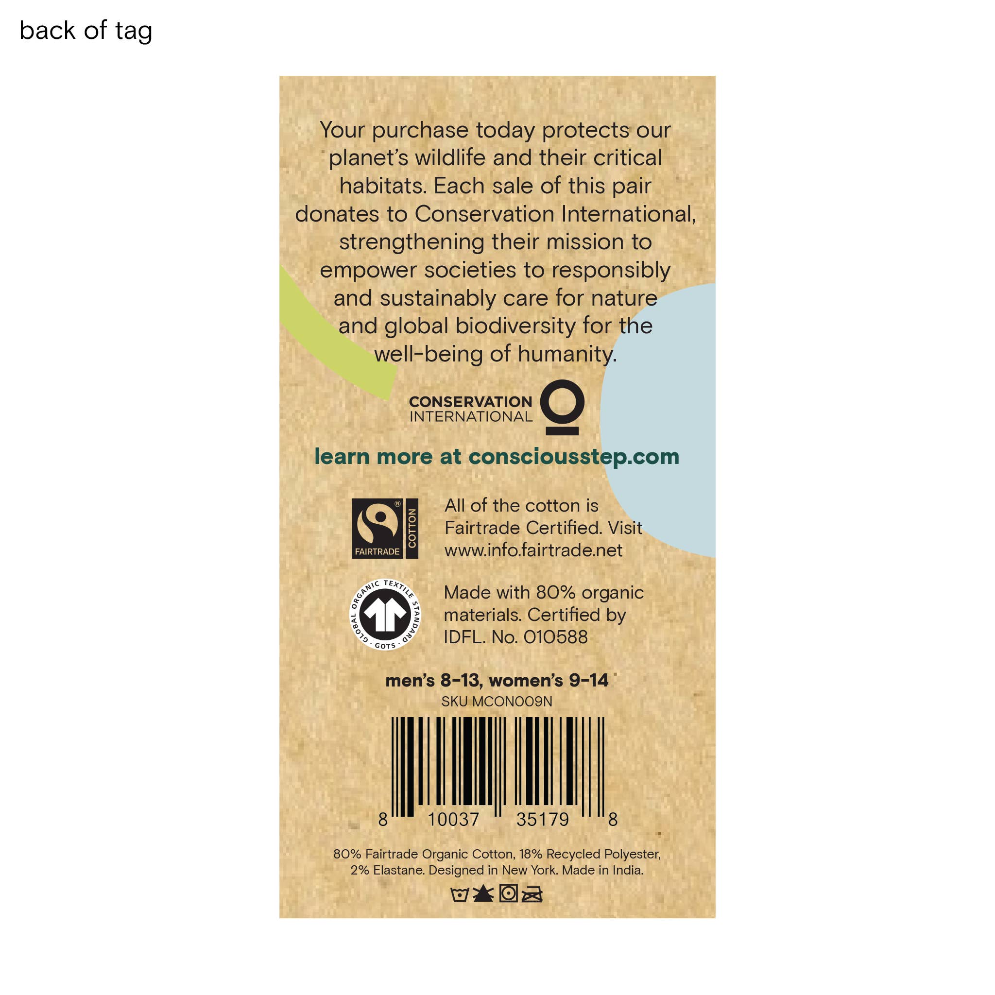 Conscious Step - Wholesale Socks - Unisex - Socks that Protect Sloths6