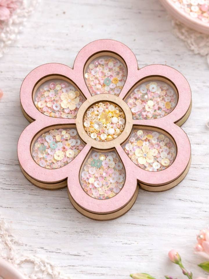 PRE ORDER CrafTreat 3D Shaker Chipboards - Bloem voor wholesale door CrafTreat