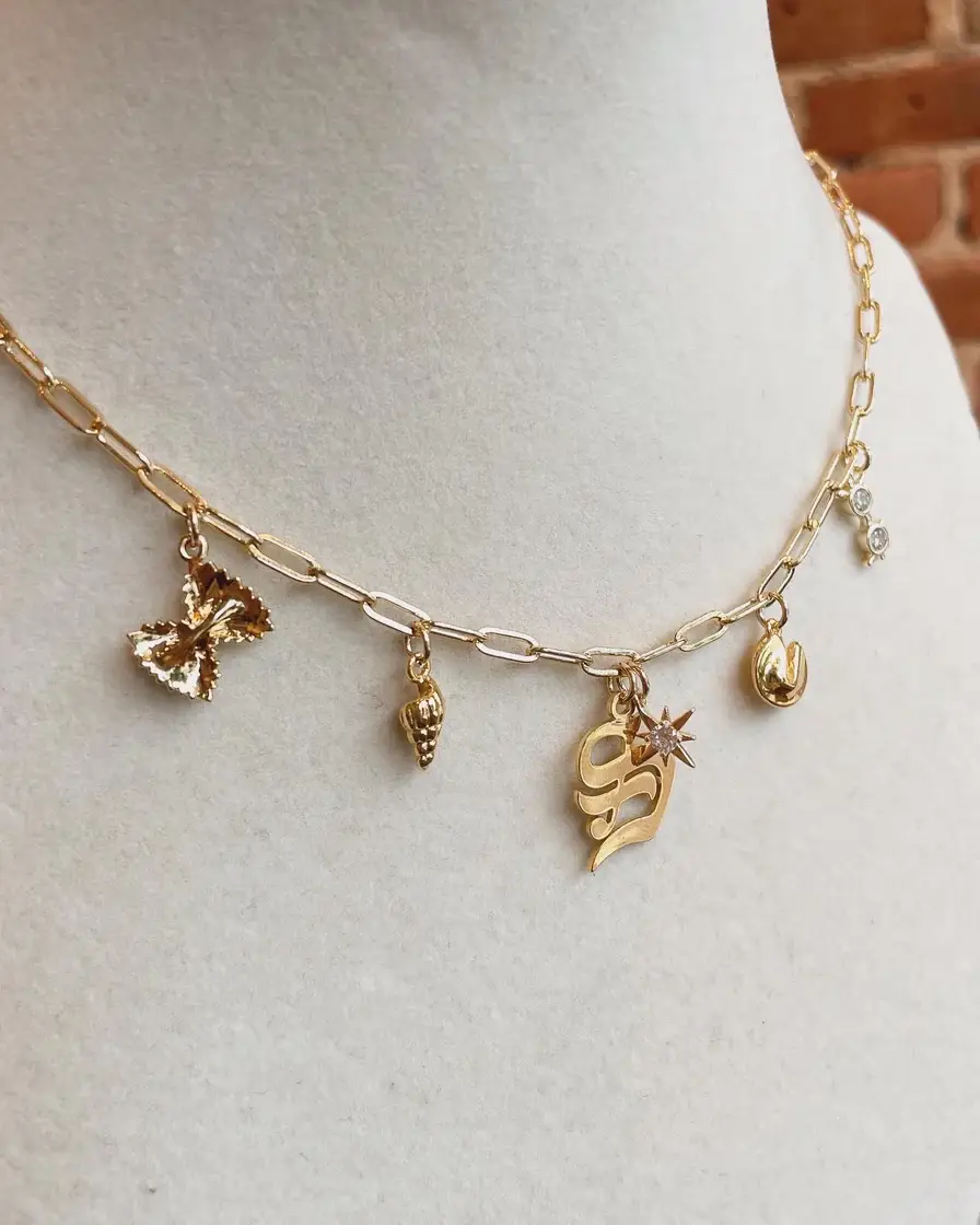 Goldie Charm Bar – Engroshandel Vedhæng/charm – STORT CHARME-SÆT: 100 FORSKELLIGE CHARMS7