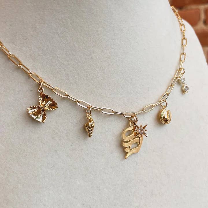 Goldie Charm Bar – Engroshandel Vedhæng/charm – STORT CHARME-SÆT: 100 FORSKELLIGE CHARMS7
