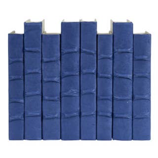 Raised Bands- Denim Blue / Off-White Cover / 8.5-9.5" for wholesale by E. Lawrence, Ltd.