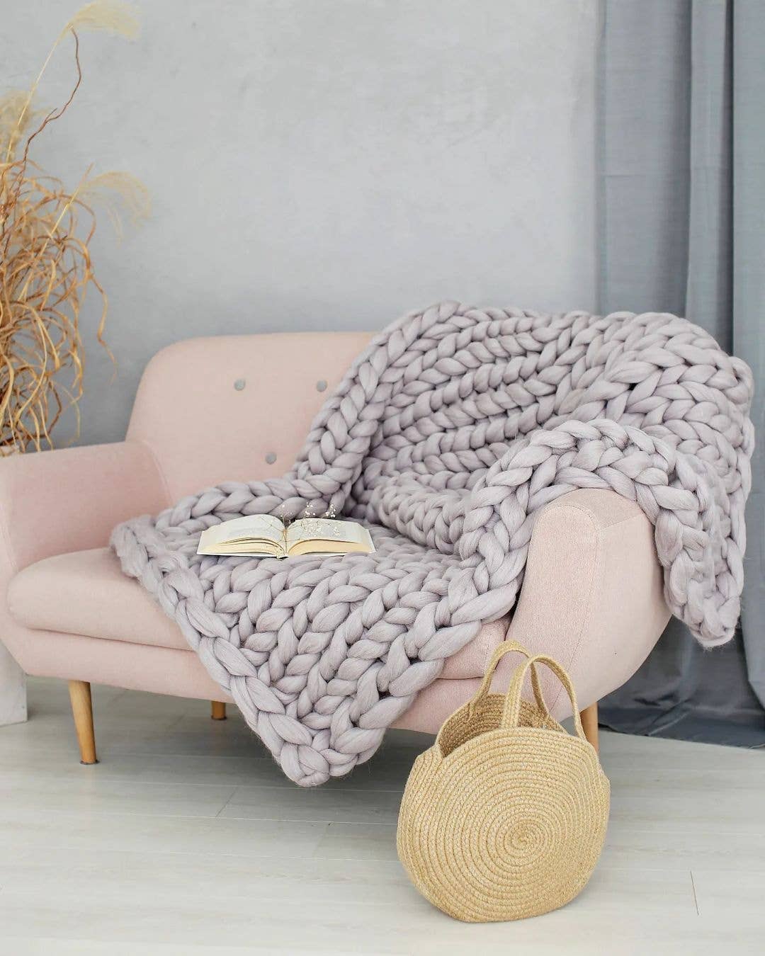 Chunky Wool Studio - Wholesale Throw Blanket - Chunky Knit Blanket  - 30 colors available19