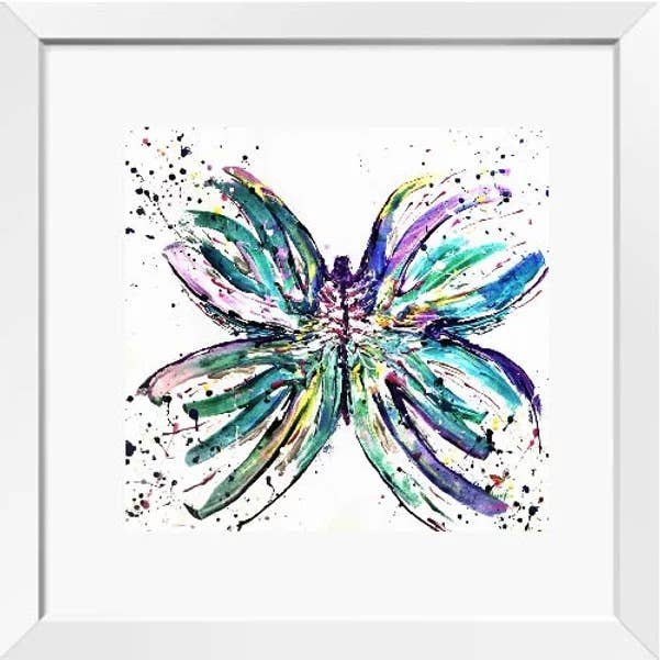 Butterfly Painting (Bright) | Print for wholesale by H'Art and Design