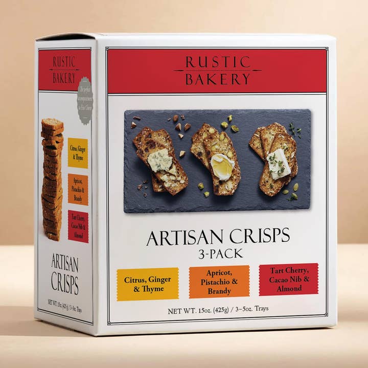 Artisan Crisps Multi-Pack for wholesale by Rustic Bakery
