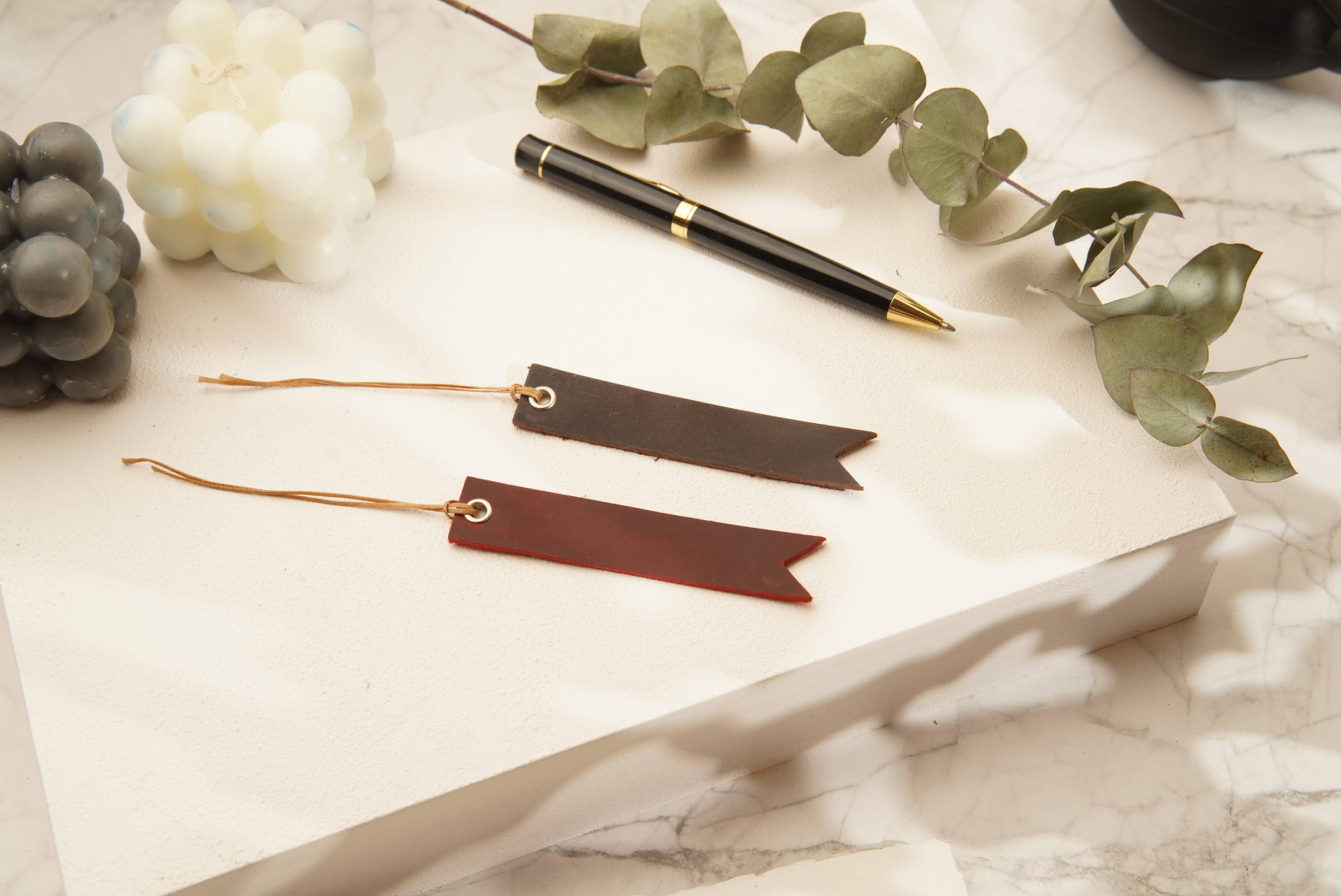 American Leather Goods - Wholesale Bookmark - Leather Heart Bookmark, Reader Gift, Book accessories7