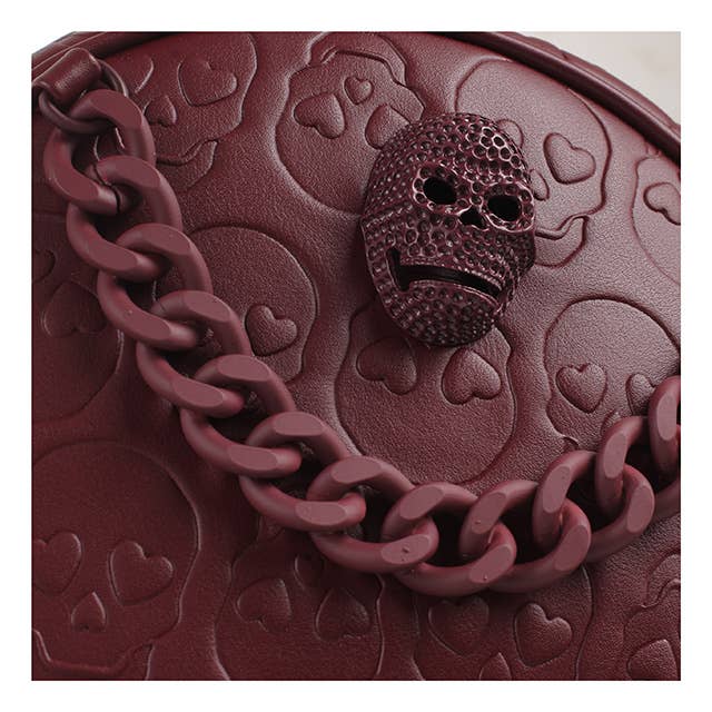 Bessie London - Wholesale Backpack - Women's - SKULL CHAIN BACKPACK4