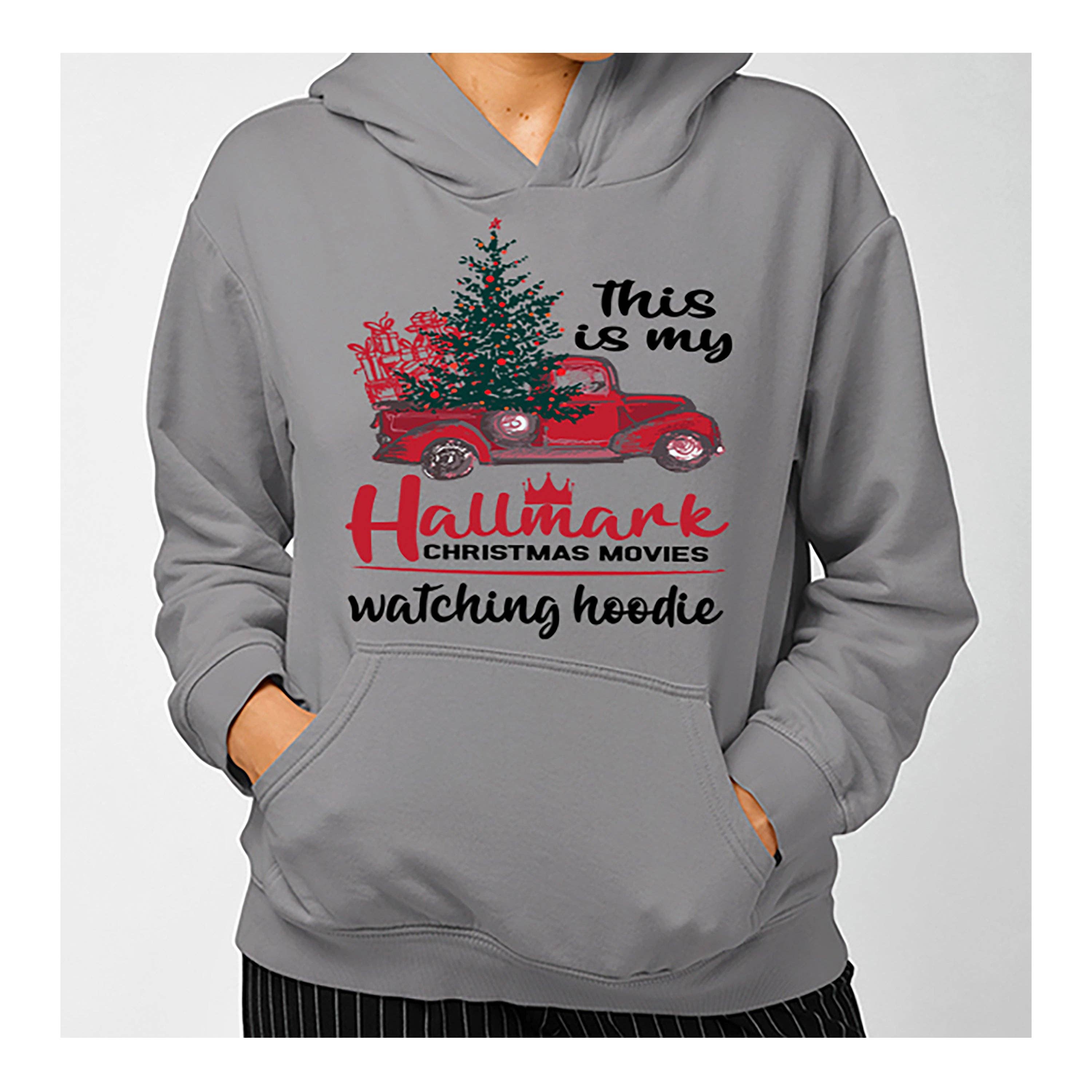 LA Shirt Company - Wholesale Graphic Sweatshirt - Women's - My Hallmark Christmas Movies Hoodie & Sweatshirt2