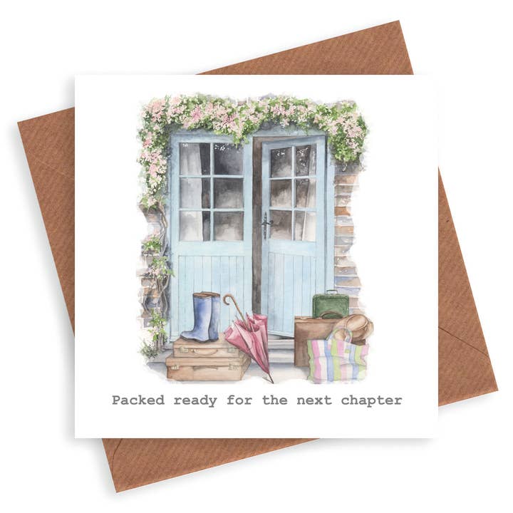 Bon Voyage Card - Travel Card - Leaving Card for wholesale by Crumble & Core