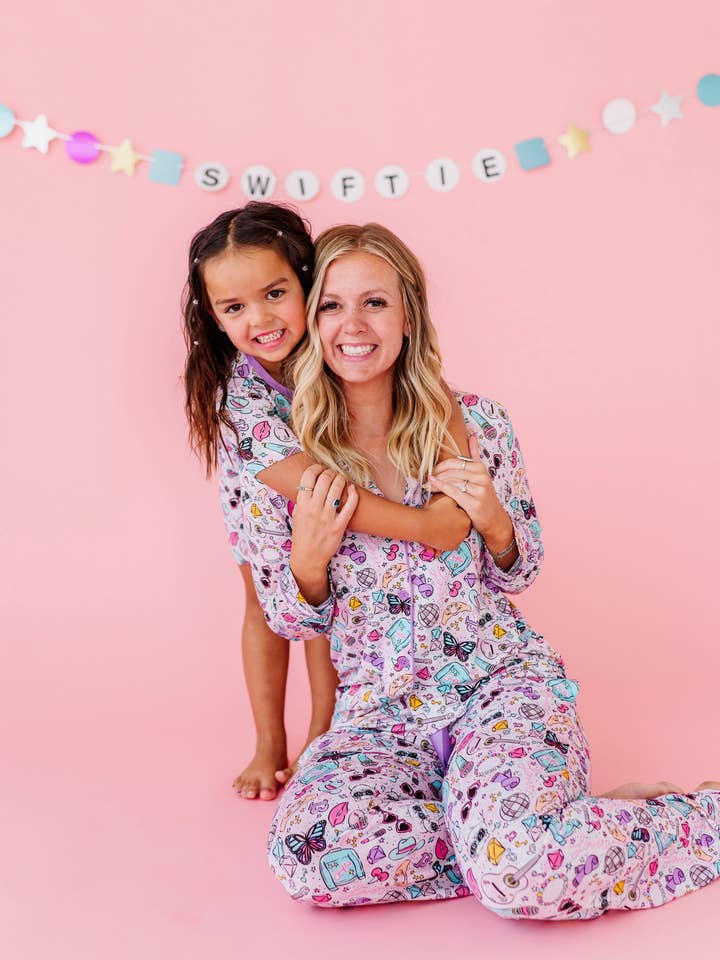 Kiki + Lulu - Wholesale Sleepwear Set - Kids - Look What You Made Me Snooze Kids Shorts Pajamas11