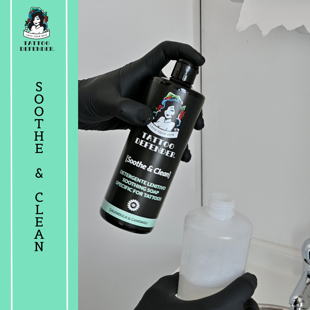 Tattoo Defender – wholesale Tattoo ointment/care – Soothing and antibacterial cleanser for tattoos6