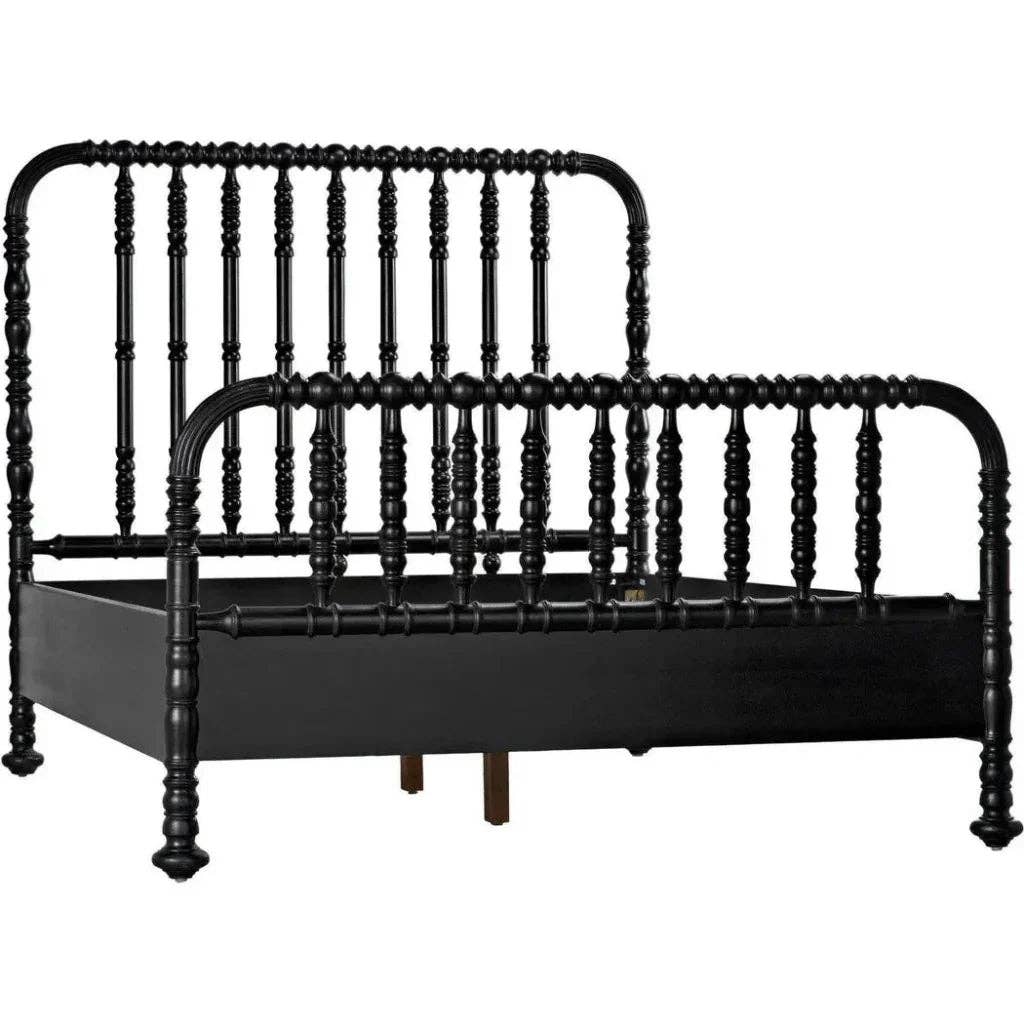 LOOMLAN - Wholesale Bed - Bachelor Black Wooden Bed Frame11