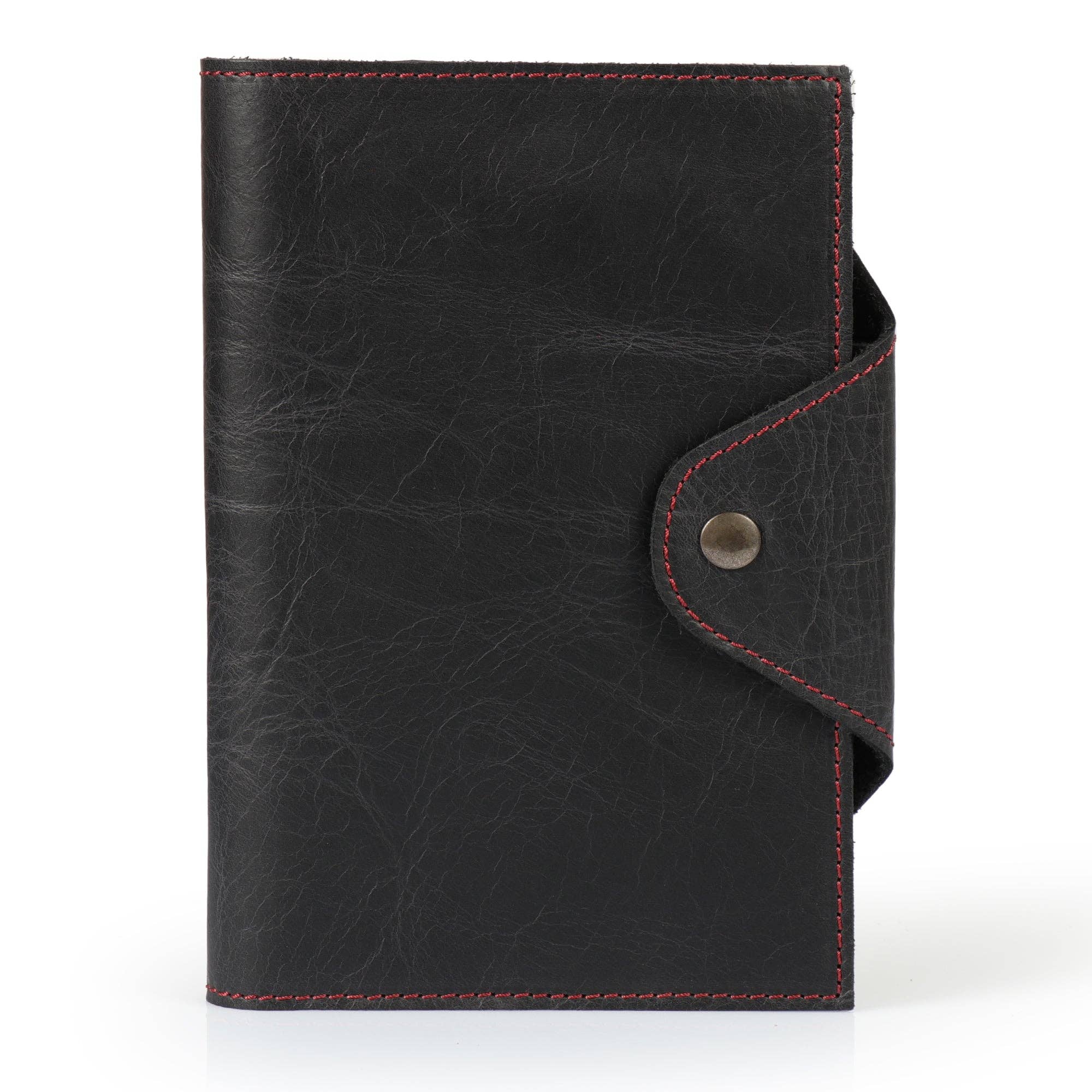 Londo - Wholesale Journal Cover - Londo Personalized Top Grain Leather Portfolio with Notepad (Snap Closure & Lock)39