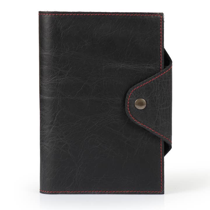 Londo - Wholesale Journal Cover - Londo Personalized Top Grain Leather Portfolio with Notepad (Snap Closure & Lock)39