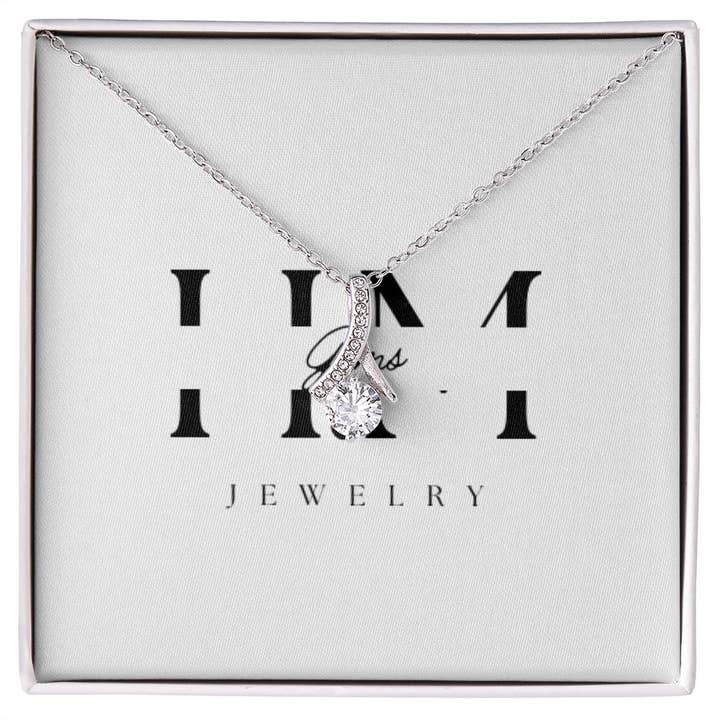 Collar de belleza seductora para venta al por mayor de HM Gems Jewelry