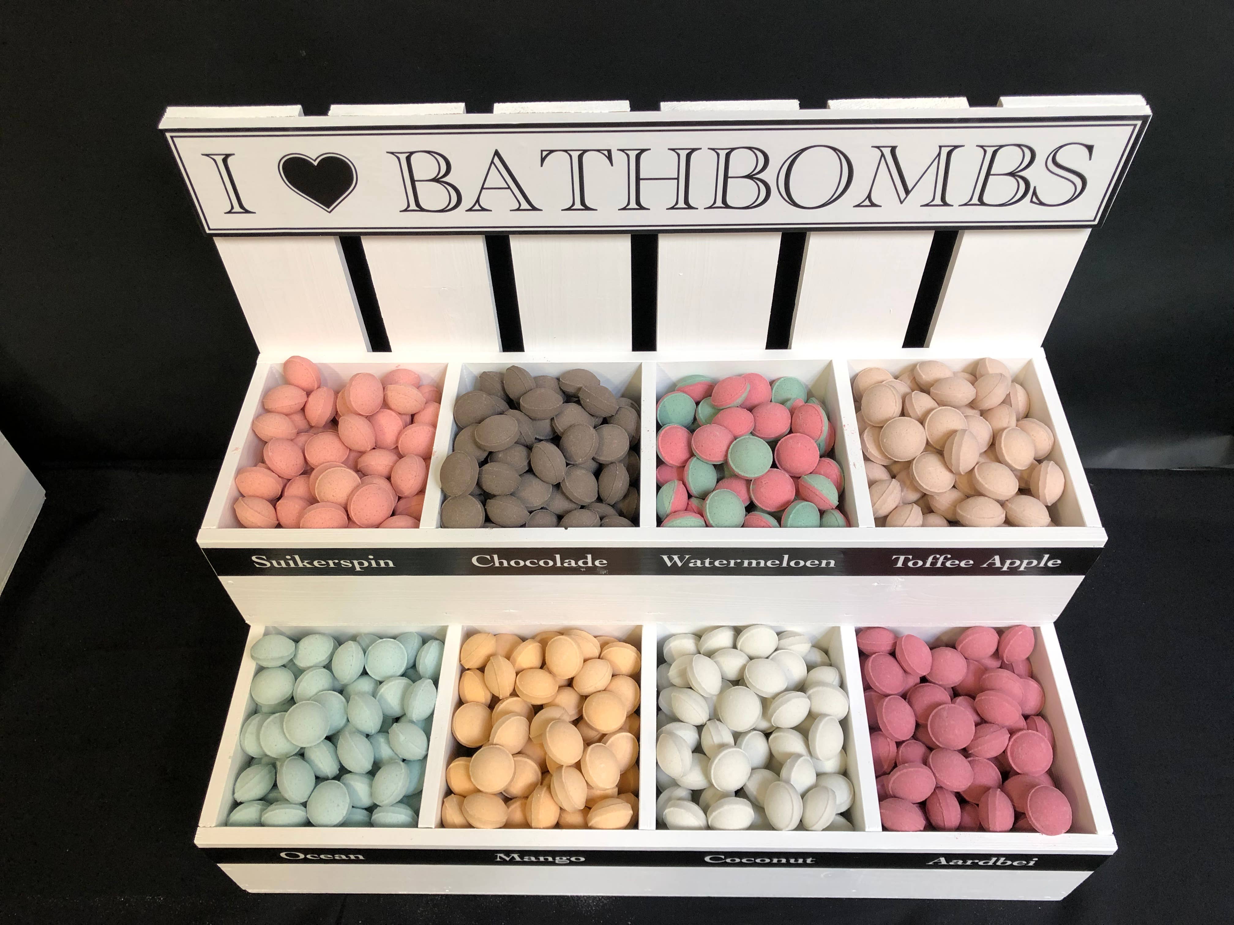 By Snoes - Wholesale Bruisbal/schuim - Mini bruisballen met schuim in 16 geuren (50 stuks)1