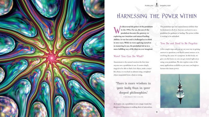 Texas Bookman - Wholesale Body, Mind & Spirit Book - Pendulums: For Guidance & Healing (Gothic Dreams)1