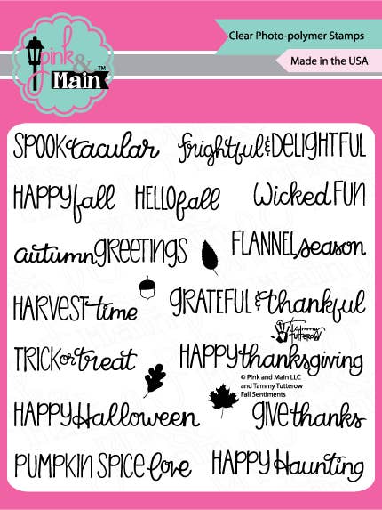 Fall Sentiments for wholesale by Pink and Main