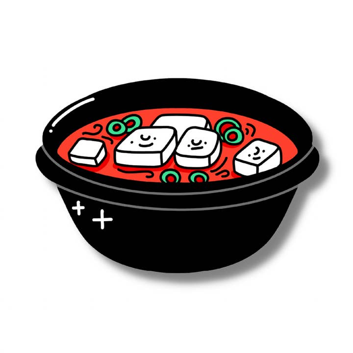 Soondubu Autocollant Asiatique pour la vente par SimplyMKO