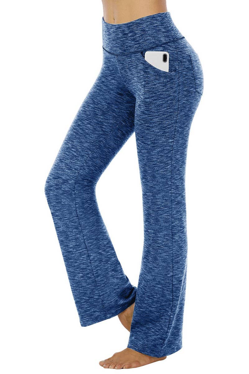 NINEXIS - Wholesale Pants - Women's - CWBLP01152_WOMEN HIGH WAIST FLARE LEG YOGA PANTS10