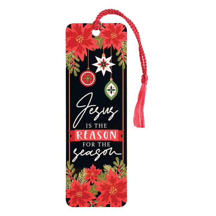 Marcapáginas con borlas «Jesús es la razón» para venta al por mayor de Cottage Garden