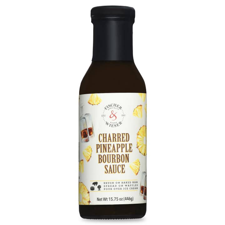 Charred Pineapple Bourbon Sauce for wholesale by Fischer & Wieser