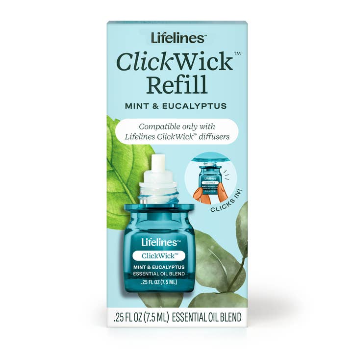 ClickWick Crisp Mountain Air Refill- For Candle/Plant/Shower for wholesale by Lifelines