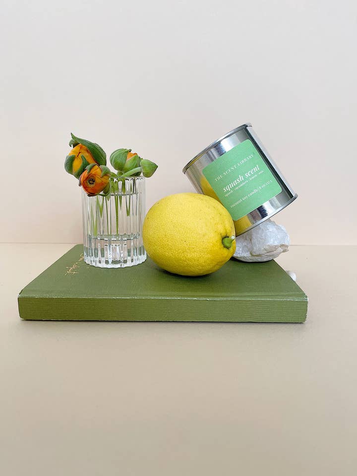 Squash Scent Coconut Soy Candle 8oz - Notes: Squash for wholesale by The Scent Library