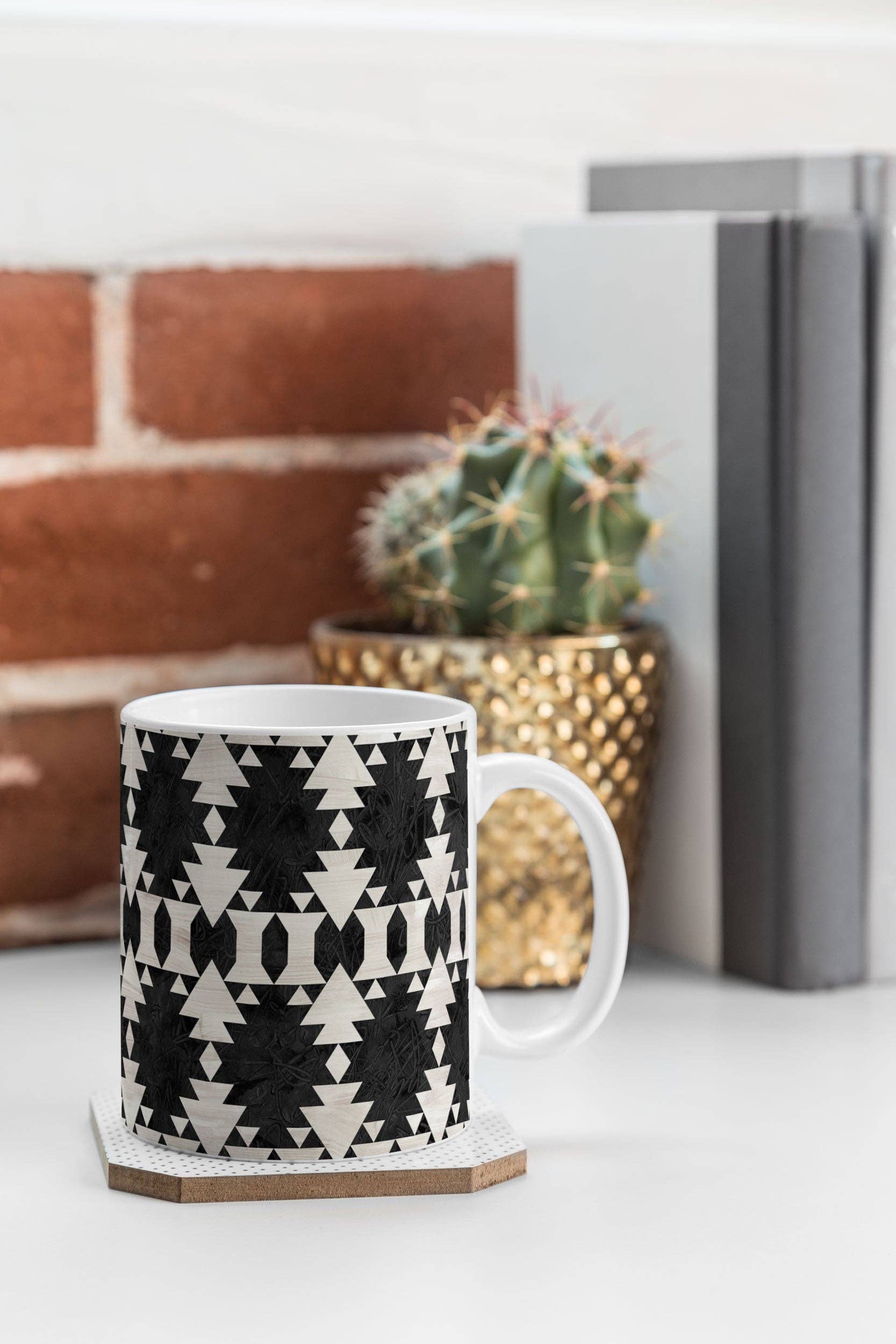 Deny Designs - Wholesale Coffee Mug - Schatzi Brown Kilim Kind 1E Coffee Mug2