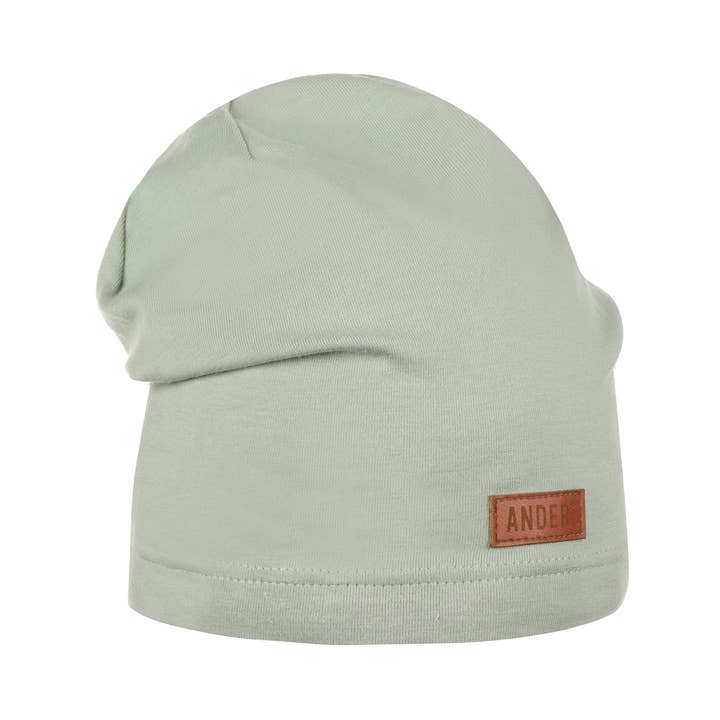 Beanie "Alida" - Girl Hat Single Layer Jersey Mint for wholesale on Faire