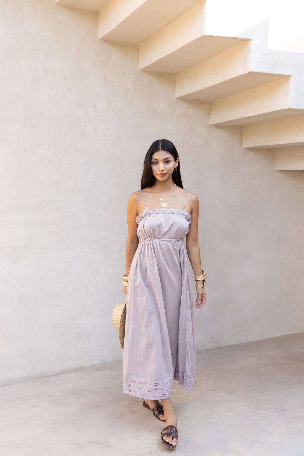 The Fox and The Mermaid - Wholesale Jurk - Dames - Handgeborduurde Zomerjurk (Damya)8