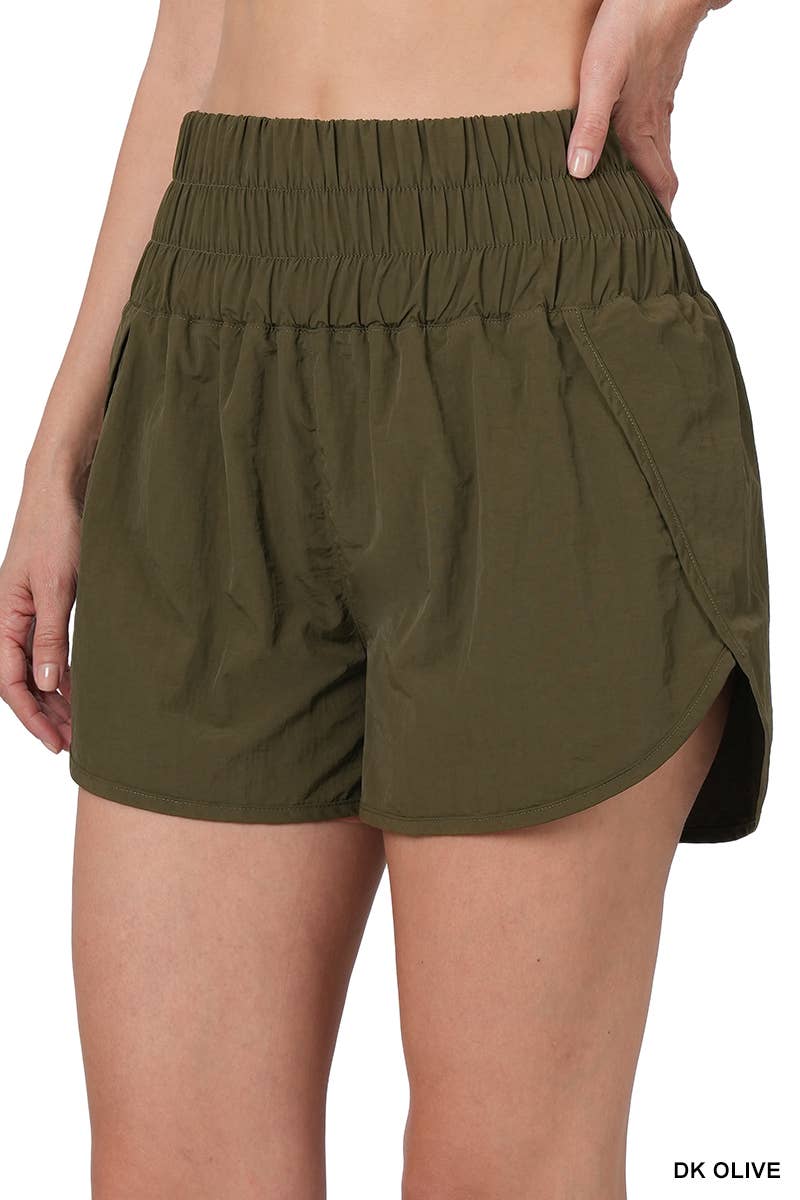 42POPS - Vente Short – femme - Short coupe-vent avec doublure et poche arrière en mesh29