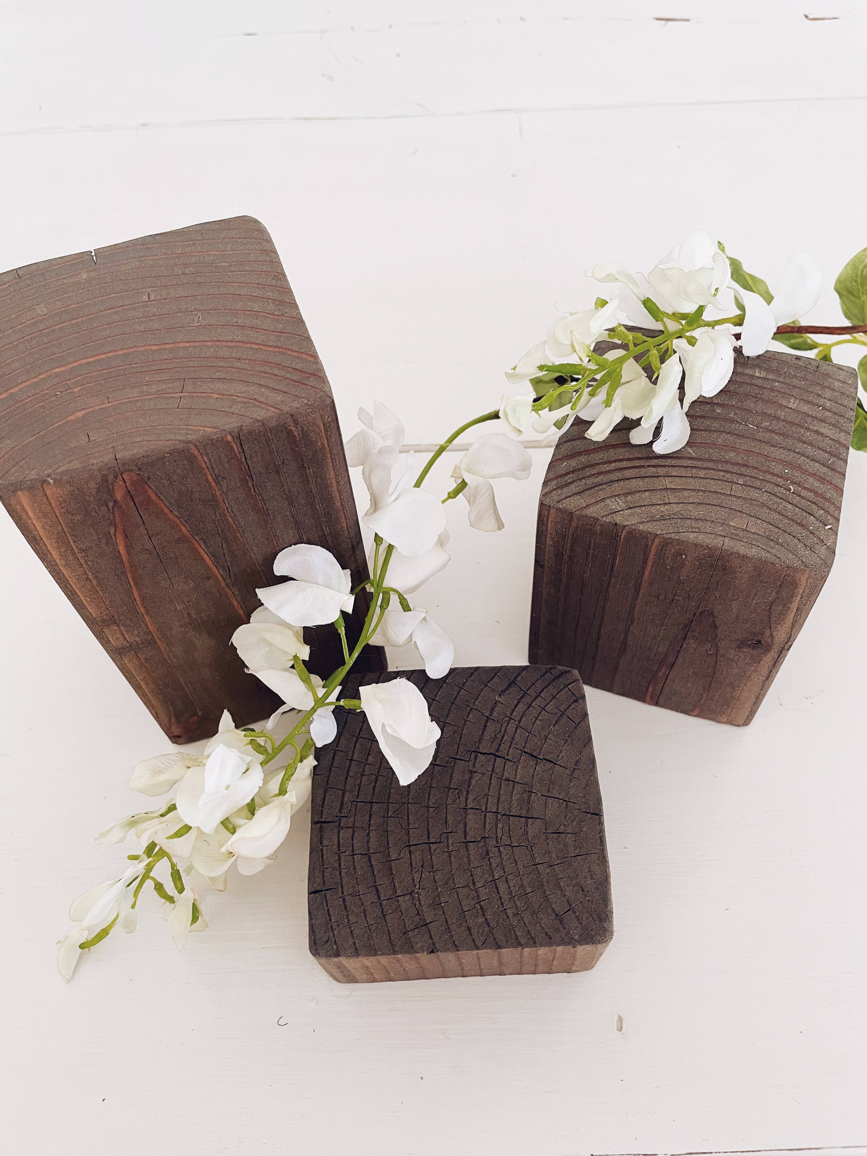 Rustiek - Wholesale Candle Holder - Wood Candle Stand1