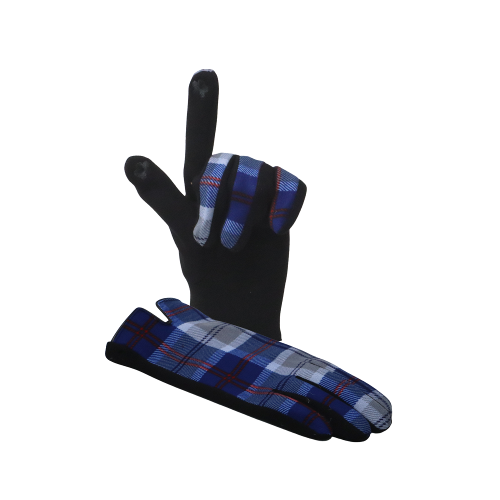 Alba Wholesale - Wholesale Gloves - Women's - Tartan Touchscreen Gloves5