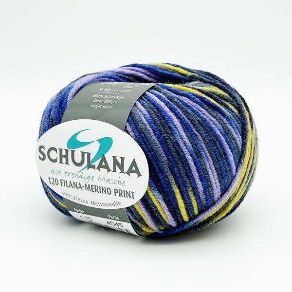 SCHULANA - Wholesale Yarn - 120 Filana merino print wool11