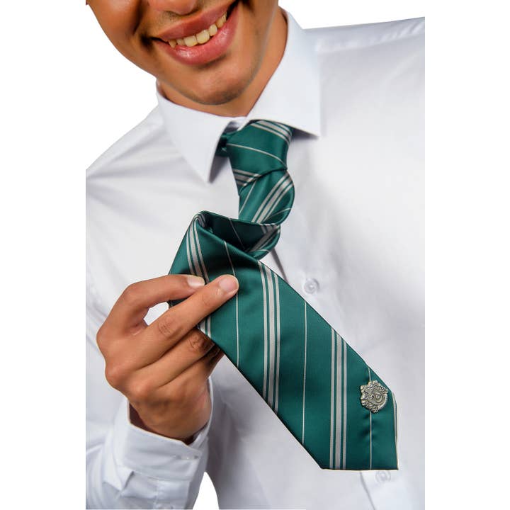AAA Merchandise Limited – wholesale Slipsklämma - Herr – Harry Potter: Slytherin Slips i presentförpackning