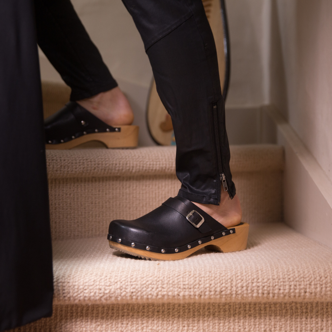 Love of Clogs - Wholesale Clogs - Women's - Lene Clogs | Swedish Clog Design | Black7