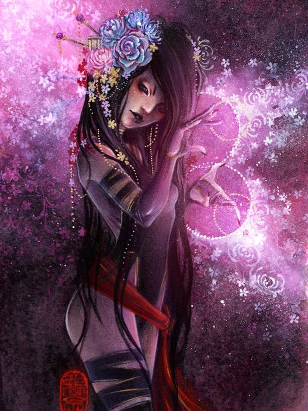 Protean || Edição Aberta Giclée por atacado de Oscen || Nen Chang & Liz Tecca