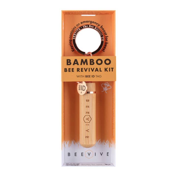 Beevive Ltd - Wholesale Keychain - Unisex - The Bamboo Bee Revival Kit with Bee ID Tag 🐝3